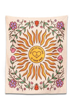 Floral Pattern Tapestry