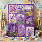Flower-Themed Paint by Numbers Kit