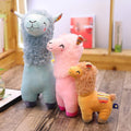 Fluffy Alpaca Family Plush Toy