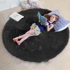 Fluffy Round Rug - Clouda