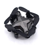 Foldable drone with remote control, LED night lights and HD camera