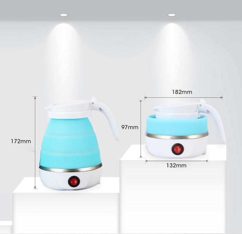 Foldable travel kettle