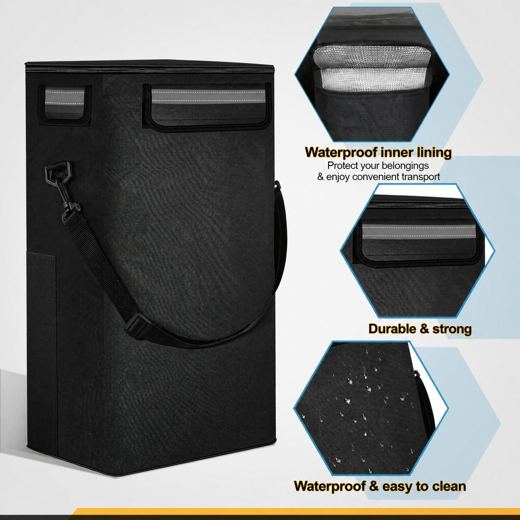 Folding 40-Litre Shopping Trolley