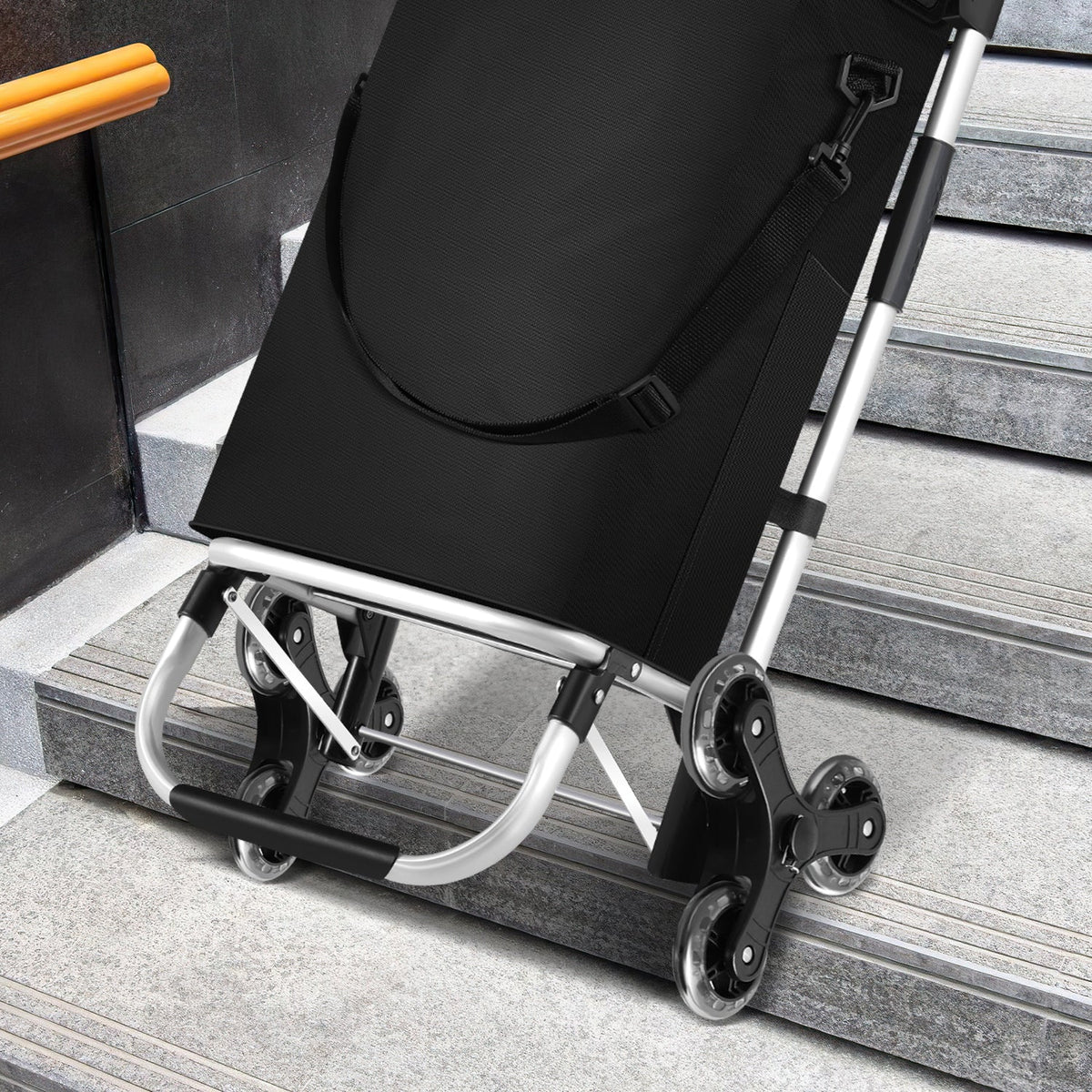 Folding 40-Litre Shopping Trolley