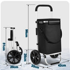 Folding 40-Litre Shopping Trolley