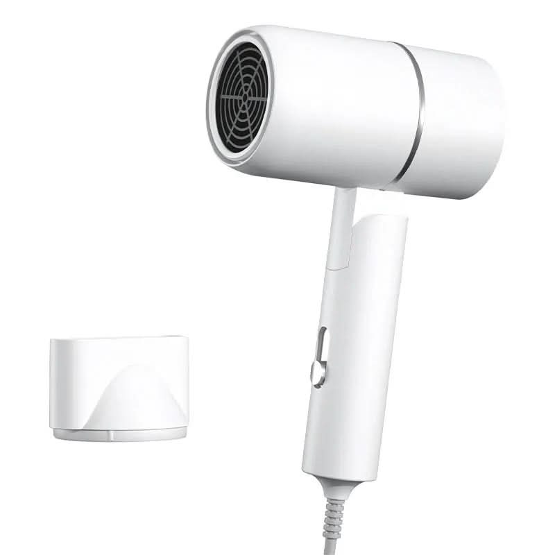 Folding Hair Dryer with Ionic Technology for Shiny Hair on the Go