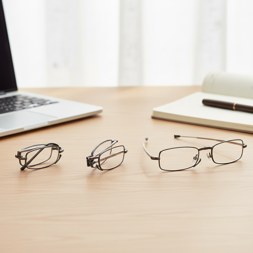 Boneroshop | Folding Reading Glasses - Portable With Case