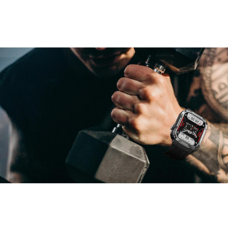 ForceGuard Watch – Sustainable Military Smartwatch for Performance
