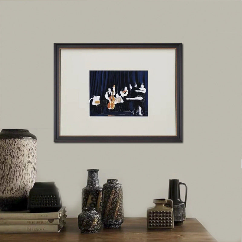 Framed Musical Performance Art Print