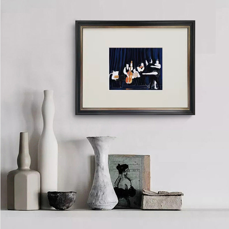 Framed Musical Performance Art Print