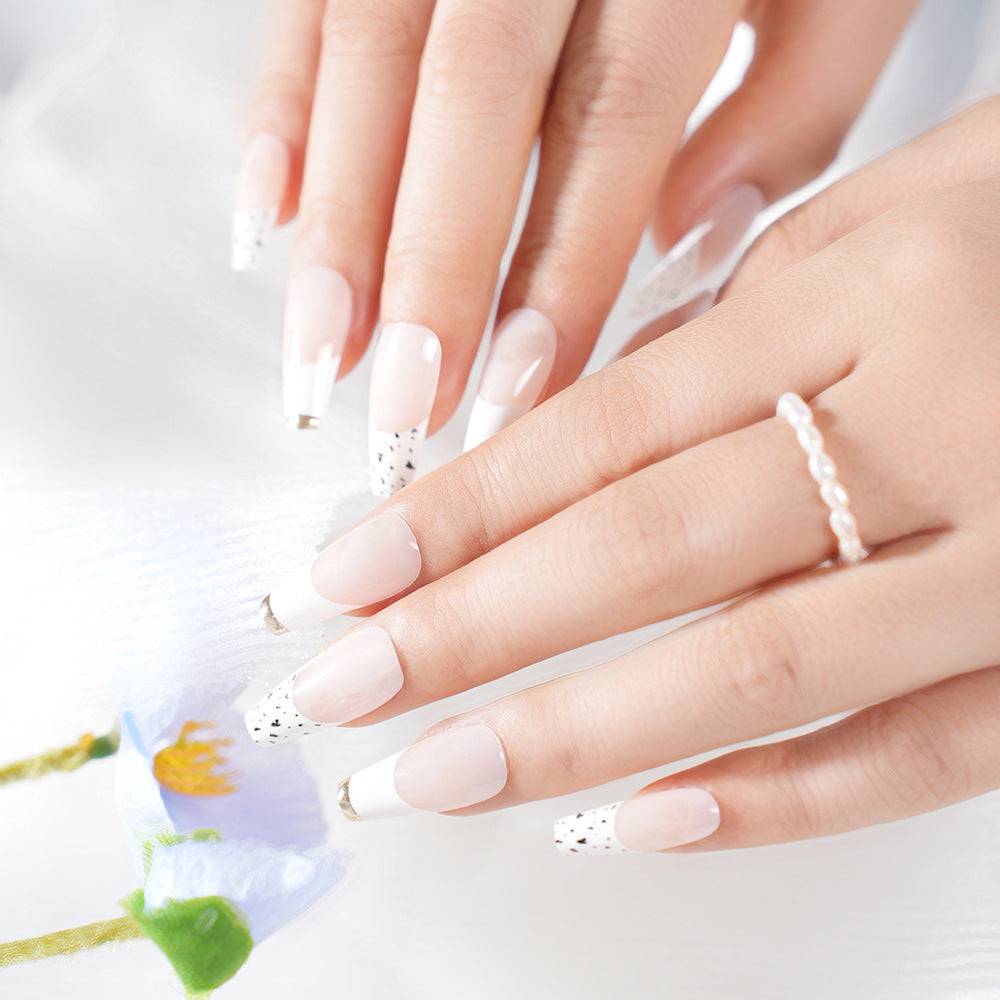 French Tip Decorative Nail Set