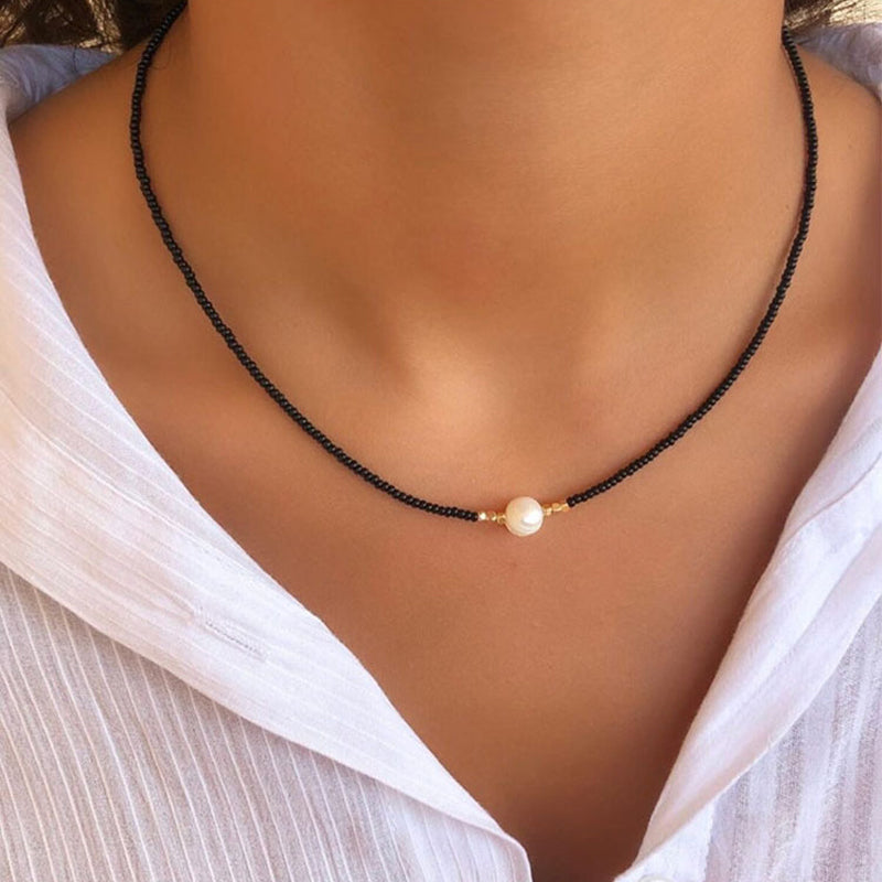 Freshwater pearl necklace