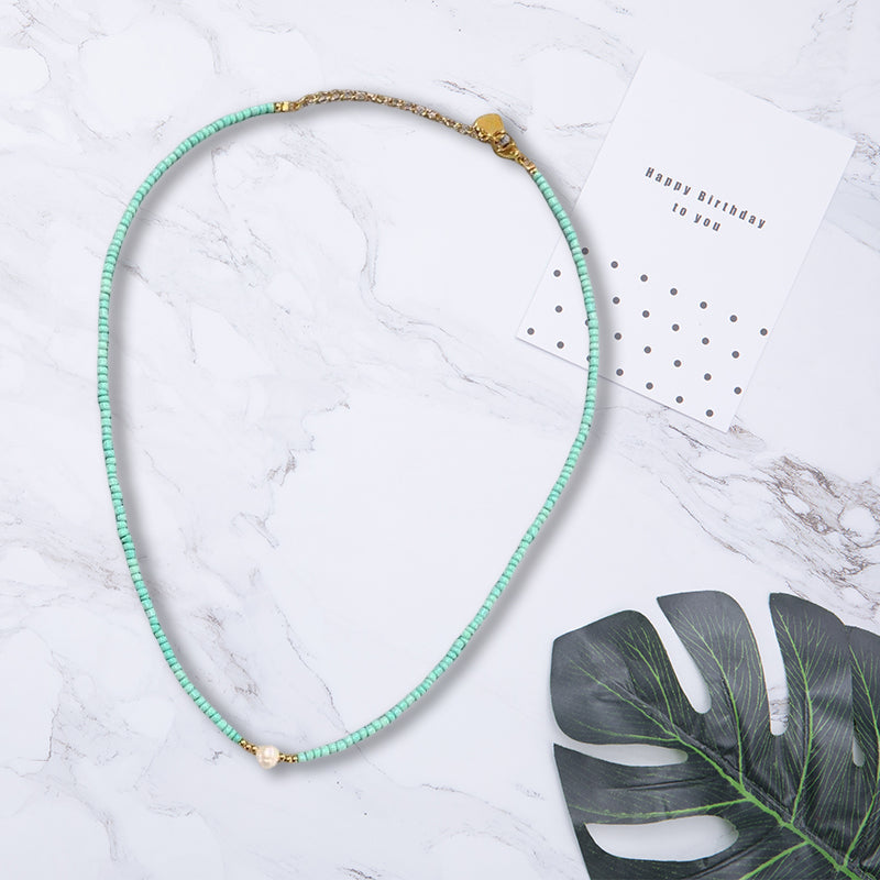 Freshwater pearl necklace