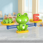 Frog Balance Maths Game, Counting and Simple Addition Toy for Preschoolers