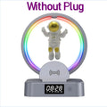 Galactic Astronaut Alarm Clock RGB Speaker