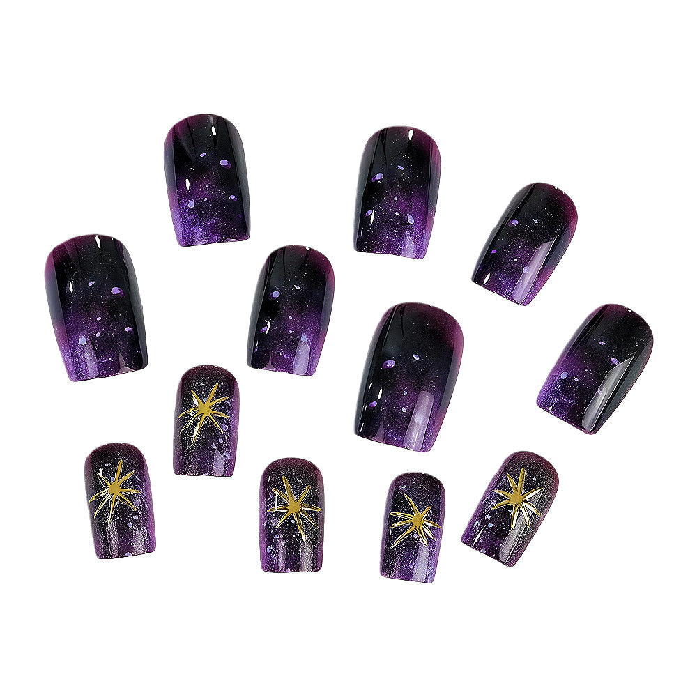 Galaxy Design Art Nails