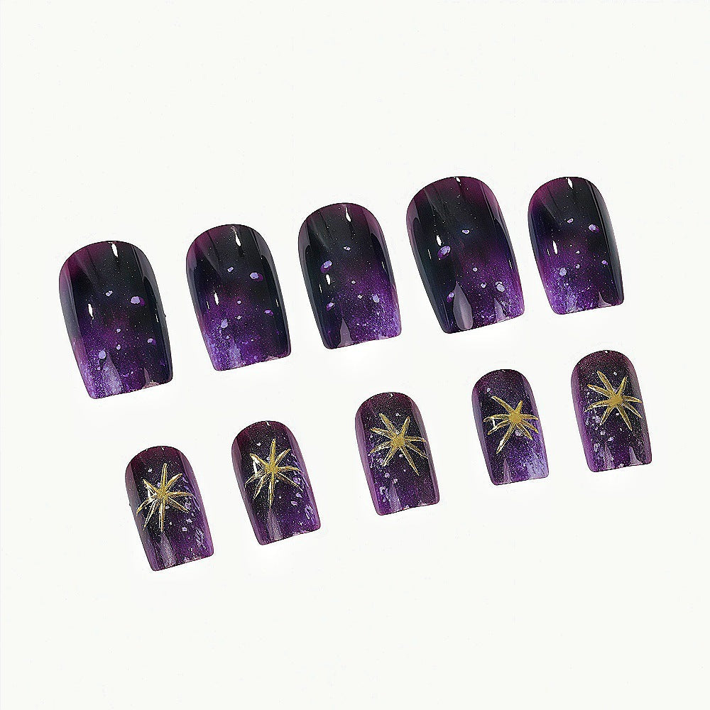 Galaxy Design Art Nails