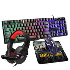 Gaming Headset, Keyboard, Mouse and Mouse Pad Set