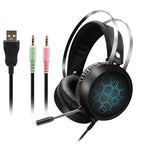 Gaming Headset with Noise Cancelling and Adjustable Microphone