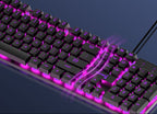 Gaming Keyboard with Customisable RGB Lighting