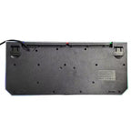 Gaming Keyboard with Ergonomic Design and RGB Lighting