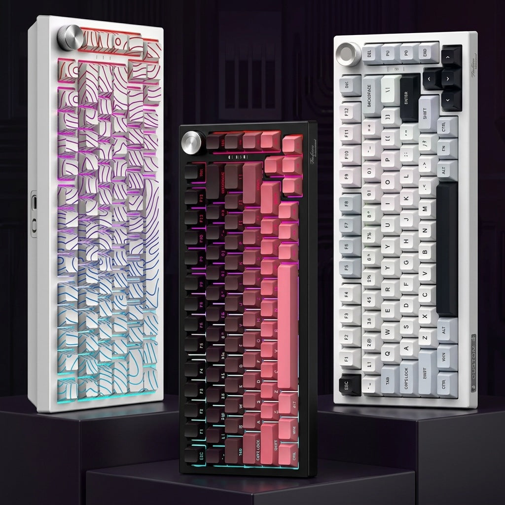 Gaming Keyboard with Individually Customisable RGB Backlighting