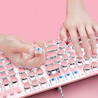 Gaming Keyboard with LED Backlight
