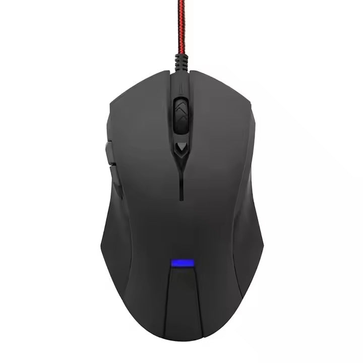 Gaming Mouse with Adjustable DPI and RGB Lighting