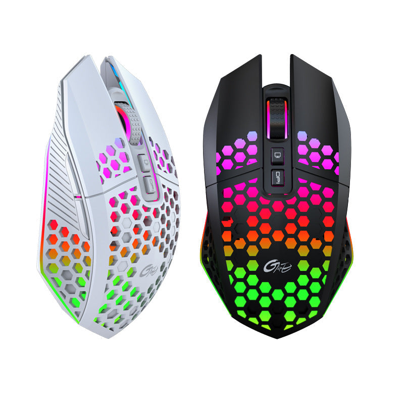 Gaming Mouse with Customisable RGB Lighting and Ergonomic Design