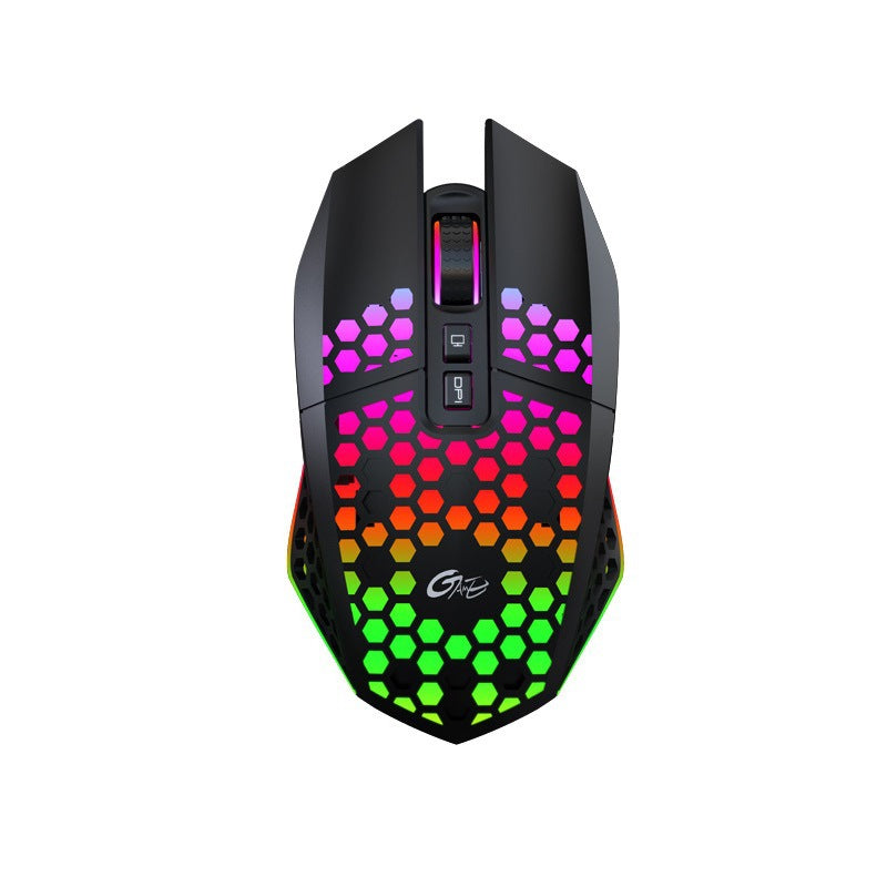 Gaming Mouse with Customisable RGB Lighting and Ergonomic Design