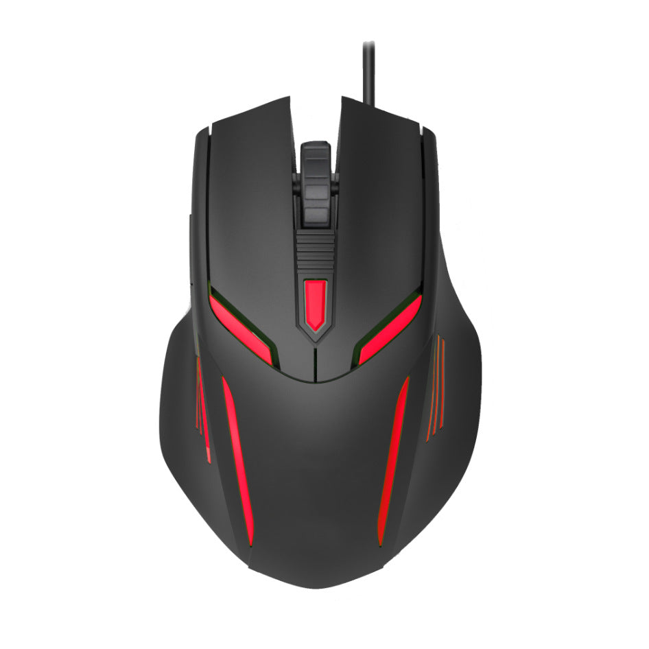 Gaming Mouse with Ergonomic Design and RGB Lighting