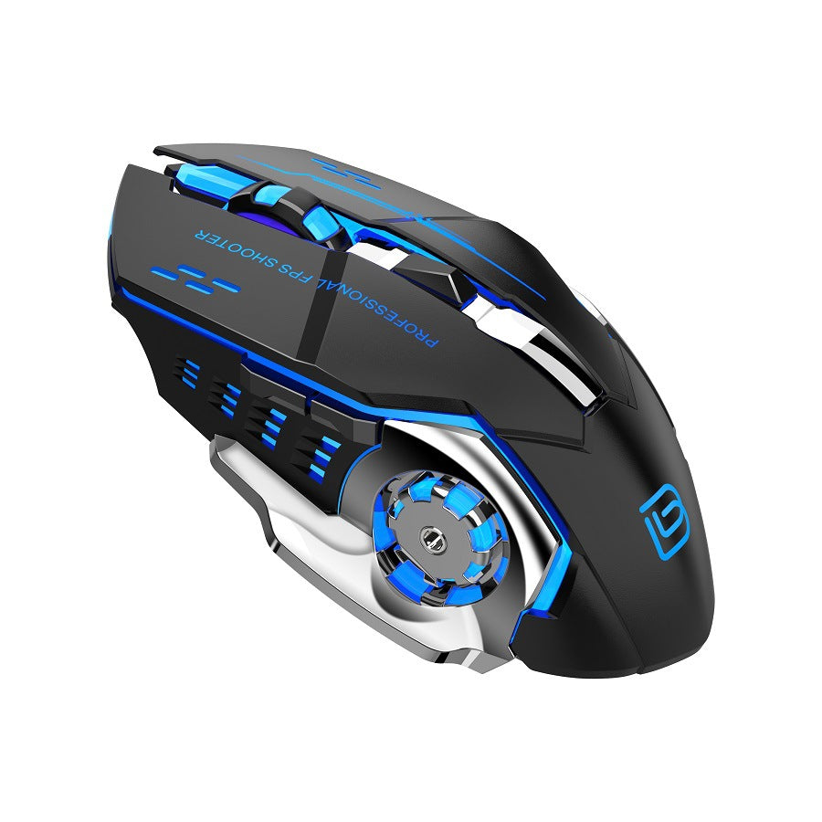 Gaming mouse with high-precision sensor and dynamic RGB lighting