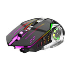 Gaming mouse with high-precision sensor and dynamic RGB lighting