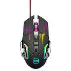 Gaming Mouse with Precise Sensor and RGB Lighting