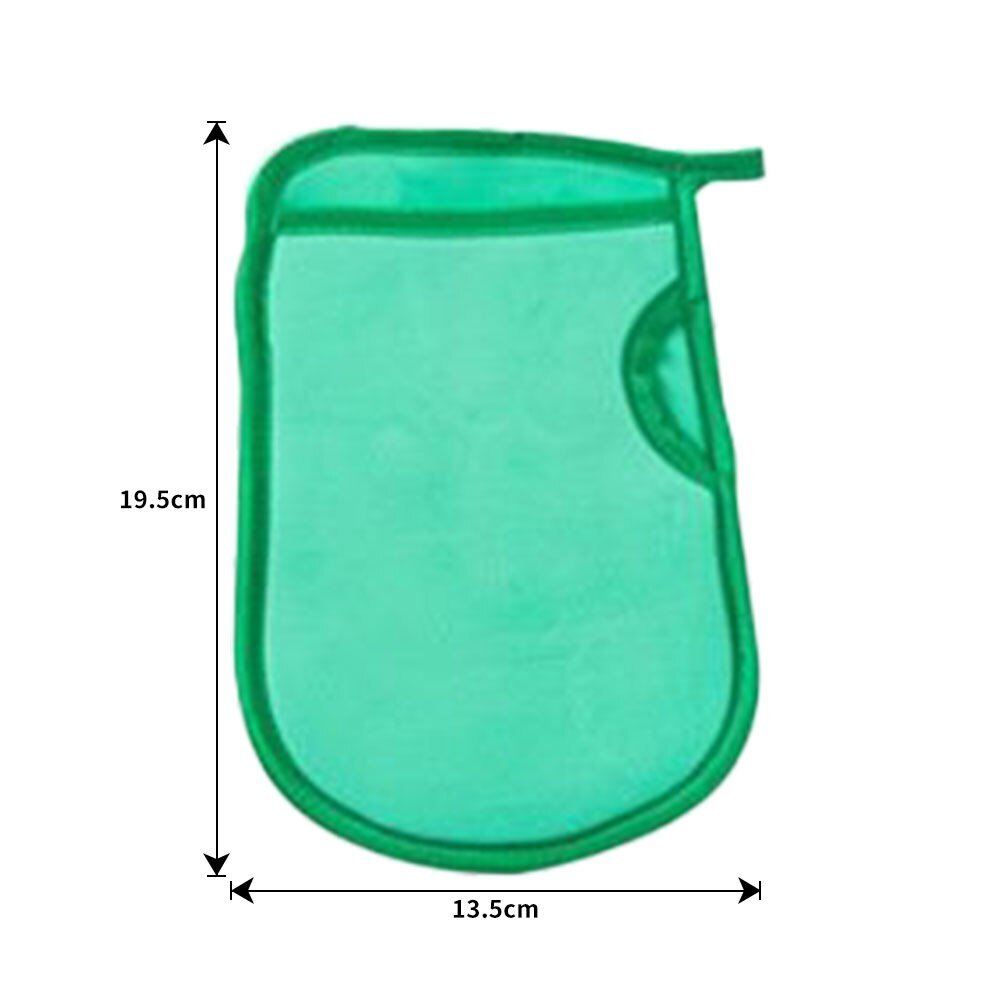 Gentle peeling glove for smooth skin