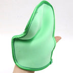 Gentle peeling glove for smooth skin