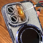 Glossy Mirror iPhone Case with Magnetic Stand