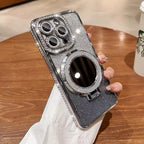 Glossy Mirror iPhone Case with Magnetic Stand