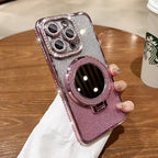 Glossy Mirror iPhone Case with Magnetic Stand