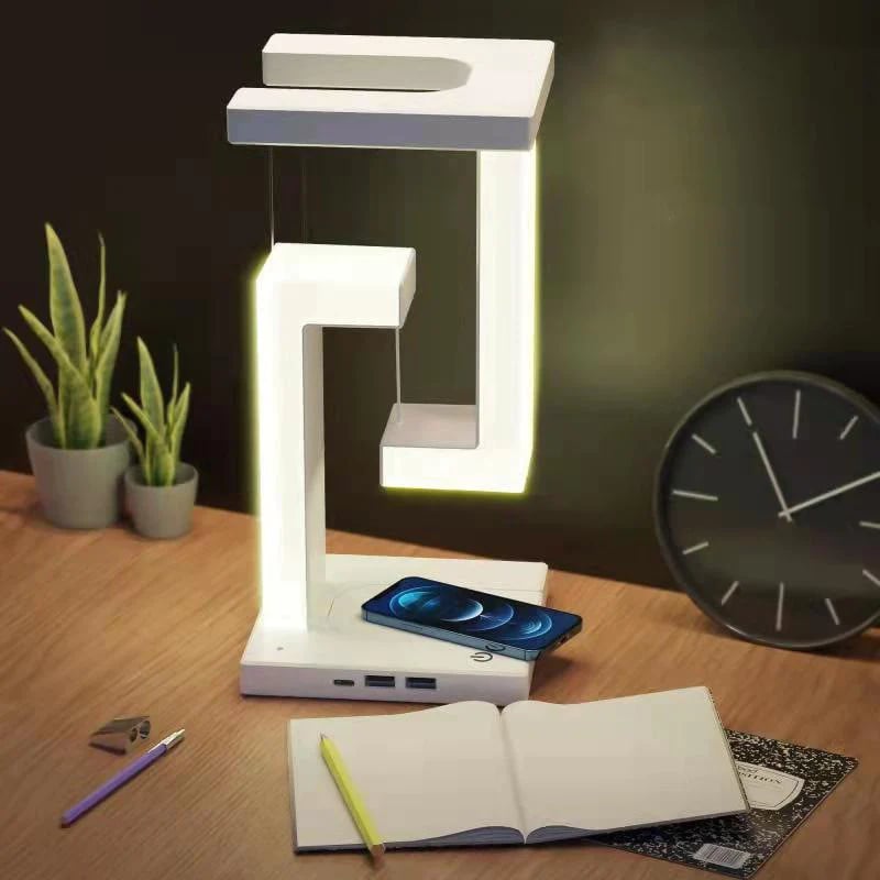GlowCharge Wireless Charger – Fast Charging with Ambient LED Lighting