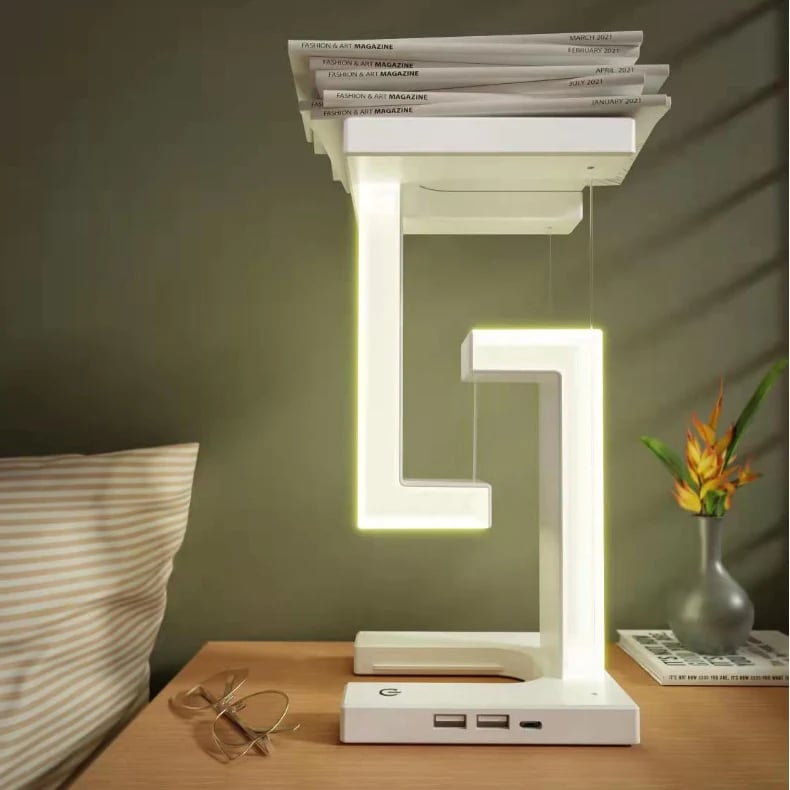 GlowCharge Wireless Charger – Fast Charging with Ambient LED Lighting