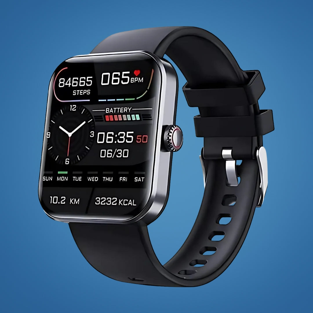 Glucowatch | Non-Invasive Blood Glucose Smartwatch – Real-Time Monitoring, Trend Tracking & Personalised Alerts Bonerosh