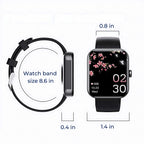 Glucowatch | Non-Invasive Blood Glucose Smartwatch – Real-Time Monitoring, Trend Tracking & Personalised Alerts Bonerosh