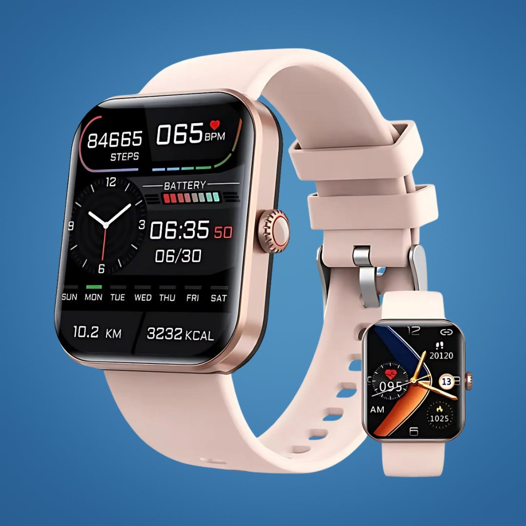 Glucowatch | Non-Invasive Blood Glucose Smartwatch – Real-Time Monitoring, Trend Tracking & Personalised Alerts Bonerosh