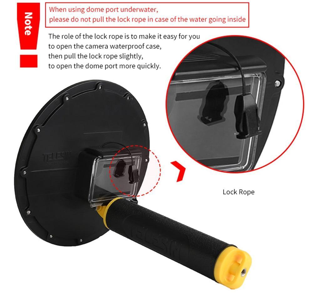 GoPro Dome Port for Underwater Split-Level Photography
