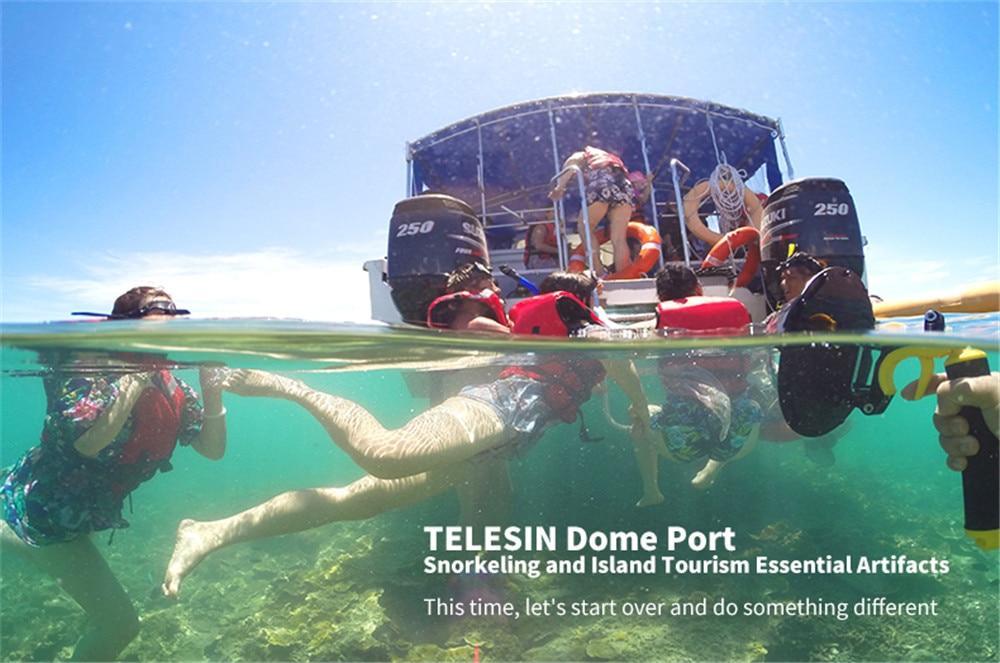 GoPro Dome Port for Underwater Split-Level Photography