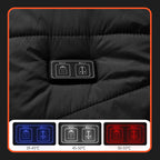 Graphene Heated Vest, USB Powered, Multiple Heating Zones, Adjustable Heat