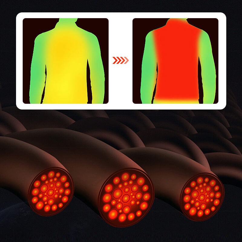 Graphene Heated Vest, USB Powered, Multiple Heating Zones, Adjustable Heat