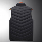 Graphene Heated Vest, USB Powered, Multiple Heating Zones, Adjustable Heat
