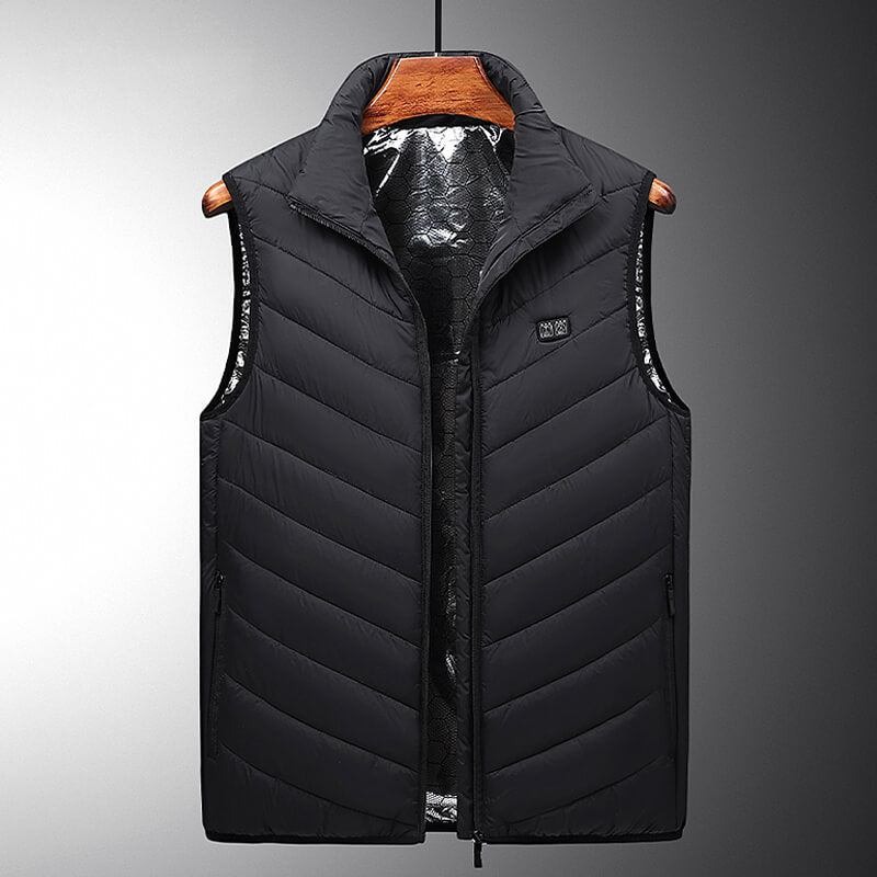 Graphene Heated Vest, USB Powered, Multiple Heating Zones, Adjustable Heat